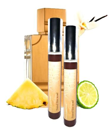 AMBER OUD Gold Edition The Essence of Luxury for Man & Woman EDP 10ml each by Synonymous original 2 PACK Travel Size (Large bottle is not included).