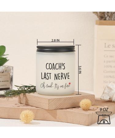 Unique Coach Appreciation Gifts | Thank You Gifts for Coaches Teachers & Sports Enthusiasts - Scented Candles & More - Buy Online on GoSupps.com