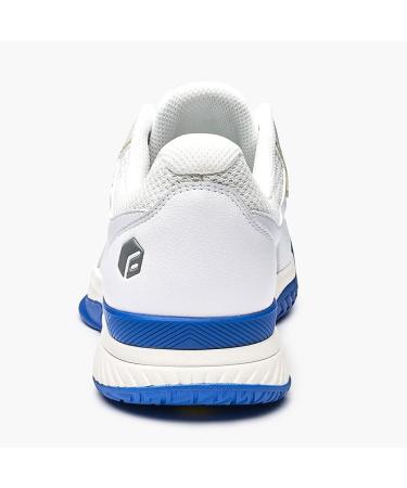 FitVille Wide Pickleball Shoes for Men - All Court Tennis Shoes with Arch Support - 10.5 Wide White - Buy Online on GoSupps.com