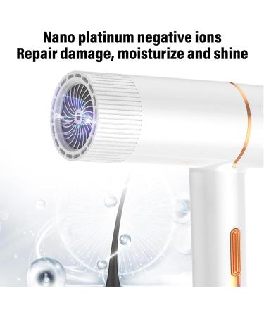 Electric Professional Hair Dryer Multi-Color Electric Hair Dryer High-Power Electric Hair Dryer High-Speed Lightweight Travel Hairdryer Home Hair Dryer 3 Mode Wet and Dry (White) - Buy Online on GoSupps.com