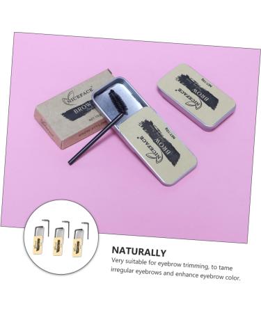 Angoily 3 Sets Eyebrow Soap 3d Brows Styling Soap Shaping Gel Eyebrowhack Woman Brow Soap Supplies Cosmetic - Buy Online on GoSupps.com