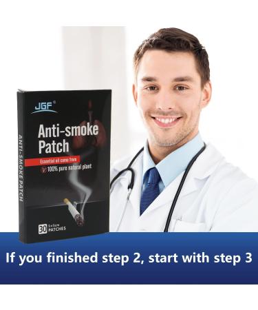 JGF 30 Count Nicotine Patches Step 3 - Stop Smoking Aid for Rite Aid Nicotine Patch - Quit Smoking Relief - Buy Online on GoSupps.com