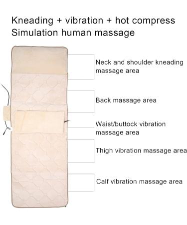 Buy Massagematratze Body Neck Shoulder Massage Mat Pad for Ultimate Relaxation - Full Body Massage Mattress Pillow (EU) - International Shipping Available - Buy Online on GoSupps.com