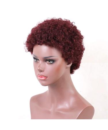 Buy Women's Brown Curly Synthetic Wig - 80s 50s 60s 70s Retro Wavy Hair - International Shipping Available - Buy Online on GoSupps.com