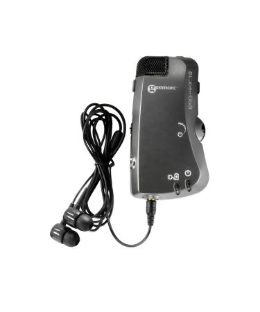 GEEMARC LH10 - Personal hearing apparatus to reinforce ambient noise - Use with magnetic induction loops - ideal for hearing impaired and older people