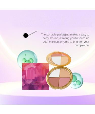  XINRAN Highlighting Eye Cheek Paletted Eye Contour Palette All-in-One Makeup Palette Complete Makeup Palettes Suitable for Eyeshadow Blush and Highlighter Palette - Buy Online on GoSupps.com