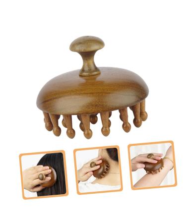 Collbath Wooden Scalp Massage Comb - Wide Tooth Ridge Comb for Effortless Hair Care | Perfect Travel Handheld Wood Comb - Buy Online on GoSupps.com