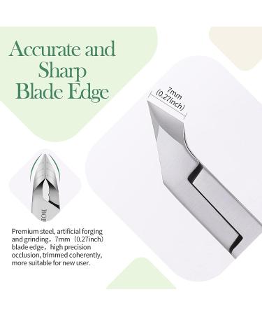 BORN PRETTY Professional Stainless Steel Cuticle Nipper & Trimmer - Durable Pedicure Manicure Tool for Fingernails and Toenails - Buy Online on GoSupps.com