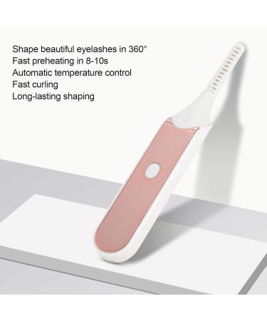 YOSOO Heated Eyelash Curler | USB Rechargeable Electric Curler for Long-Lasting Curls | Perfect Makeup Tool for Girls | Shop Internationally - Buy Online on GoSupps.com