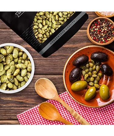 Presto Sales Dry Roasted Edamame Beans 80 oz - Nutritional, Fresh & Non-GMO - Low-Calorie Vegetarian Snack - Healthy, Natural & Vegan - Resealable 5 lbs Bag - Buy Online on GoSupps.com