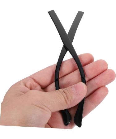 Buy Wofashpuret Metal Glasses Accessories - Universal Replacement Arms & Covers for Glasses & Sunglasses - 1 Pair Black 13.8x0.8cm - Buy Online on GoSupps.com