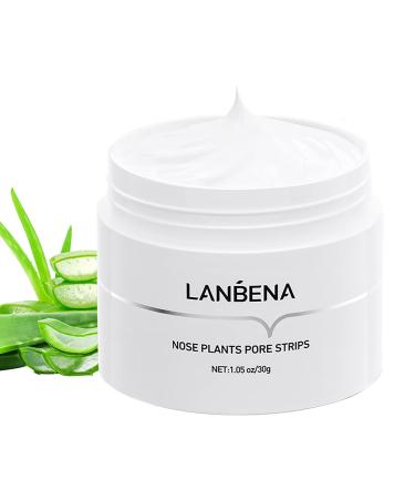 LANBENA Blackhead Mask  Nose Plants Pore Strips Blackhead Remover Mask Peel off Mask Facial Pore Cleanser Purifying Face Mask Nose Strips (1.05oz/30g) - Buy Online on GoSupps.com