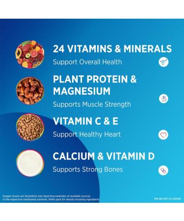 Men Multivitamin & Protein 200g Powder (Chocolate)| Vitamins Minerals to support Overall Health (Veg)| Zero Added Sugar - Buy Online on GoSupps.com