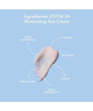 Eye Contour Cream with Hyaluronic Acid & Niacinamide - Wrinkle Smoothing Dark Circle Reduction - Vegan - 15 ml by Marta Lozano - Buy Online on GoSupps.com