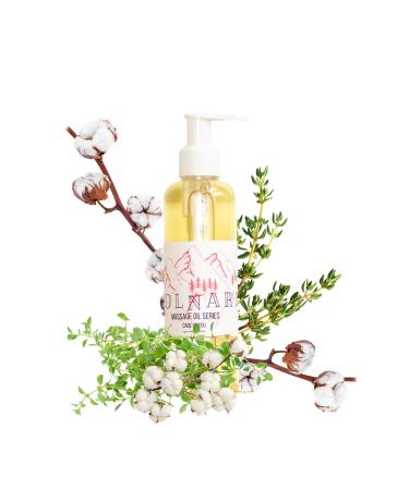 MOLFAR'S Carpatian Handmade ECO 100% Pure Massage Oil "Regular. Recipe 1.12.4" with Soybean Oil Cotton Seeds Oil Thyme Essential Oil Jasmine Essential Oil by Ukrainian Masters | for All Skin Types