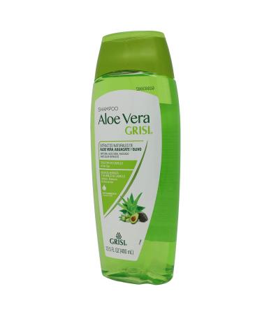 Grisi Aloe Vera Moisturizing Shampoo 2-Pack - Paraben-Free Hair Product for Soft and Shiny Hair - 13.5 Fl Oz Bottles x2 - Buy Online on GoSupps.com