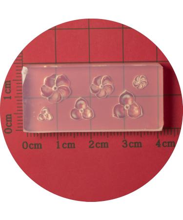 Awesomeonei Five Petal Flower Silicone Mold - DIY Nail Art Decoration Tool & Template | Perfect for Creative Nail Designs - Buy Online on GoSupps.com