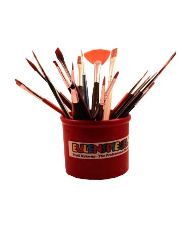 Eulenspiegel 951088 Synthetic Fiber Cat's Tongue Brush Size 8 | Make-Up Set for Carnival & Theme Parties - Buy Online on GoSupps.com