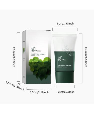 Heartleaf Houttuynia Cordata Silky Korean Moisturizing Spf 50+ Sun Cream Heartleaf Silky Moisture Sun Cream Heartleaf Silky Moisturizing Sunscreen Houttuynia Cordata Sunscreen (1PC) - Buy Online on GoSupps.com