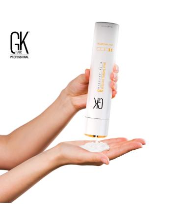 GK HAIR Global Keratin pH+ Clarifying Shampoo (10.1 Fl Oz) Deep Cleansing with Aloe Vera, Vitamins & Natural Oils - For All Hair Types - Buy Online on GoSupps.com