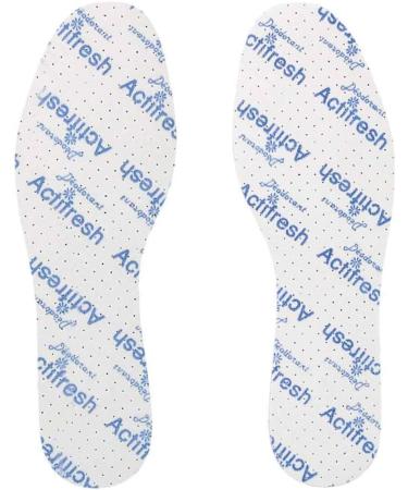 Adjustable Soft Kids Shoe Insoles | Hygienic White & Blue Latex Foam | Swiss Technology by Sanitized | Excellent Air Circulation Kaps Actifresh - Buy Online on GoSupps.com