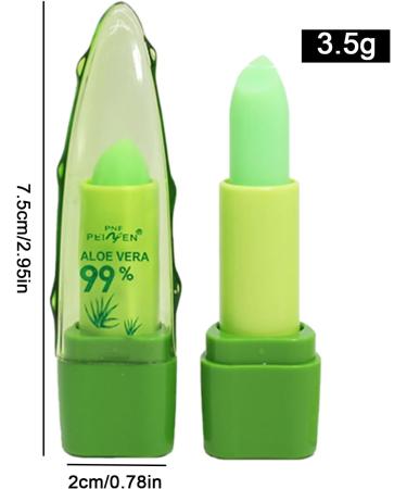  TONGFENG Color-Changing Aloe Lip Gloss - Color-Changing Lipstick | Aloe Lipstick Jelly Lipstick Moisturizing Aloe Lip Balm Tongfeng - Buy Online on GoSupps.com