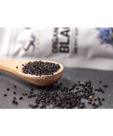 Sunfood Organic Black Seeds 4 oz - Premium Raw Superfood for Health Benefits - Buy Online on GoSupps.com