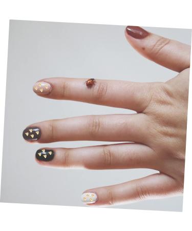 Beatifufu 1 Glass Chip Shiny Nail Stickers Epoxy Filling Irregular Glass Epoxy Fillers Manicure DIY Accessories Glass Charms Filling DIY Nail Art Crushed Glass Nail Art Stone DIY Fillers 0.5X0.3cm Golden - Buy Online on GoSupps.com