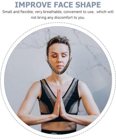 DOITOOL Lifting Belt Belts for Women Reusable Belt V- Shaped Face Chin Slimming Strap V-shaped Face Strap Women v Face Strap Girl Spandex Eliminator - Buy Online on GoSupps.com