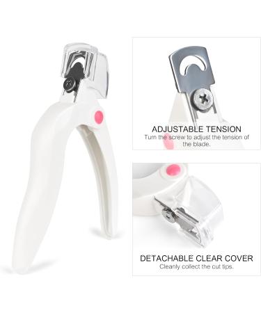 KADS Acrylic Nail Clipper Adjustable Stainless Steel Nail Tip Cutter Artificial Fake Nail Trimmer for False Nail Art Manicure Project - Buy Online on GoSupps.com