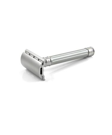 Buy Edwin Jagger 3ONE6 Stainless Steel Silver DE Safety Razor - Premium Shaving Experience - International Shipping Available - Buy Online on GoSupps.com