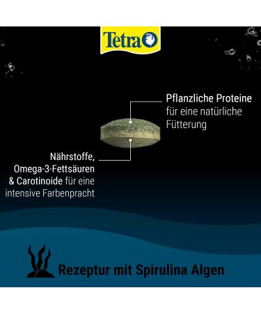 Tetra Pleco Tablets - Nutrient-Rich Fish Feed for Herbivorous Fish | 58 Tablets - Ideal for Catfish & More - Buy Online on GoSupps.com