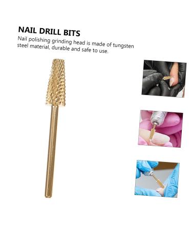 JECOMPRIS Nail Polisher Manicure File Bit Manicure Art Grinder Manicure Polishing Tools Professional Styling Tools Manicure Grinding Heads Nail Gel Nail Bits Nail Art Supplies Tungsten Steel - Buy Online on GoSupps.com