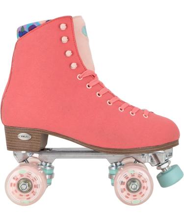 VNLA Parfait Coral Roller Skates - Women's Size 7 | Stylish and comfortable skates for ladies - Buy Online on GoSupps.com