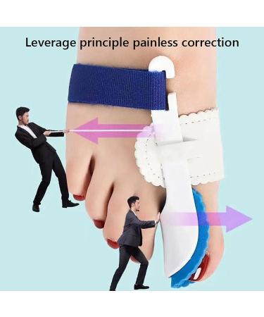 Urisgo Hallux Valgus Correction: Orthopedic Bunion Rail for Great Toe Pain Relief & Support - 2 Pieces for Day/Night Use - Buy Online on GoSupps.com