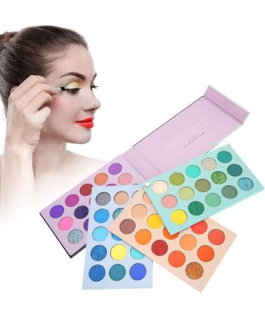4 Layers Eyeshadow Palette 60 Colors Long Lasting Glitter Matte Powder Eyeshadow Palette - Buy Online on GoSupps.com