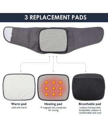 Effective Lumbar Back Belt for Pain Relief | Sciatica Herniated Disc & Scoliosis Support | Breathable Mesh Design & Adjustable Straps (X-Large - Buy Online on GoSupps.com