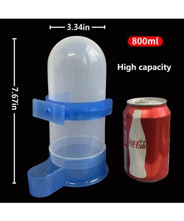 2Pcs Automatic Pigeon Feeder & Waterer Set - Bird Cage Accessories for Parakeet, Chicken, Cockatiel, Quail - Buy Online on GoSupps.com