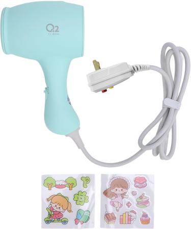 Kids Hairdryer Mini Portable Travel Hair Dryer Small Lightweight Blow Dryer 3 Modes 3 Speeds Compact Kids Hairdryer with DIY Stickers for Travel Home (US Plug 100-240V 110V) - Buy Online on GoSupps.com