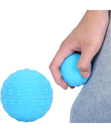 Buy Verdant Touch Silicon Massage Ball for Yoga - Blue Fascia Massage Ball for Body Shoulder & Hand Relief - Buy Online on GoSupps.com