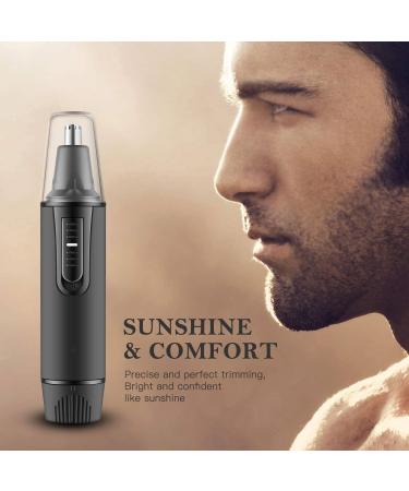 Waterproof Nose Hair Trimmer & Ear Clipper - Cordless Child Lock Easy Clean Wet/Dry Trimming Tool - Buy Online on GoSupps.com