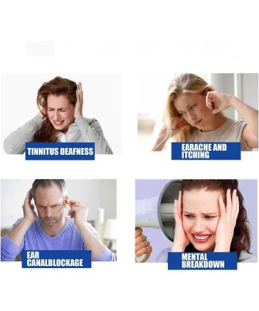 Tinnidrop Tinnitus Relief Spray Tinnitus Relief Spray Tinnitus Relief for Ringing Ears Relieve Ear Discomfort Earwax Cleaning Care Spray for Relieves Tinnitus Ear Back (2 Pcs) - Buy Online on GoSupps.com