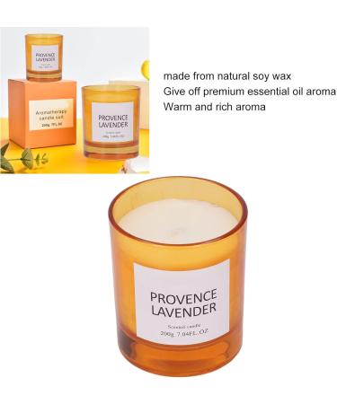 Buy Soy Lavender Scented Candle | Shangri La Relaxation & Meditation Home Decor | Long Lasting Aroma - Buy Online on GoSupps.com