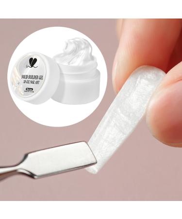 Nail Sculpting Gel - Solid Modeling Gel for Nails | 5ml Non-Sticky Manicure for Extensions Modeling Sculpting at Home Beginners Girls Women - Buy Online on GoSupps.com