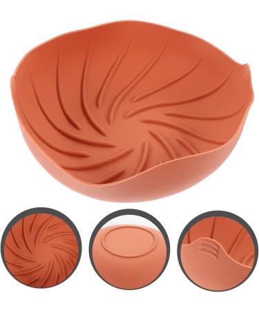 Alipis 2pcs Silicone Pan Holder Air Fryer Airfryer Liners Silicone Baking Liners Replaceable Baking Pan Rosyx2pcs 20X20X7CMx2pcs - Buy Online on GoSupps.com