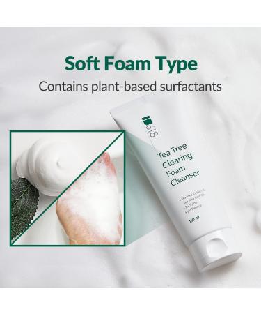 Tea Tree Clearing Foam Cleanser | pH 6.0-6.5 | Oily & Acne-Prone Skin | Popular K-Beauty | 5.07 oz | International Shipping Available - Buy Online on GoSupps.com