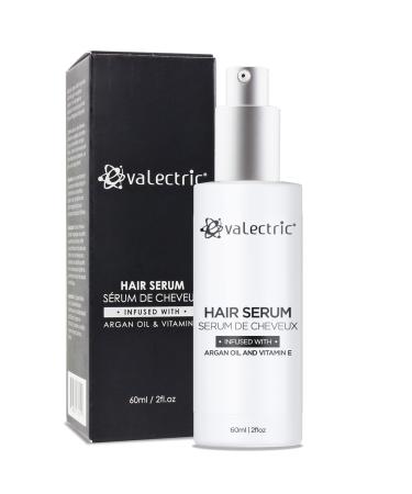 Evalectric Argan Oil Hair Serum - Hair Serum for Dry Damaged Frizzy Hair with Vitamin E - Anti Frizz Hair Serum for Straightening Hair - Hair Smoothing Shine Serum for All Hair Types - 2 Fl. Oz. 2 Fl Oz (Pack of 1) - Buy Online on GoSupps.com
