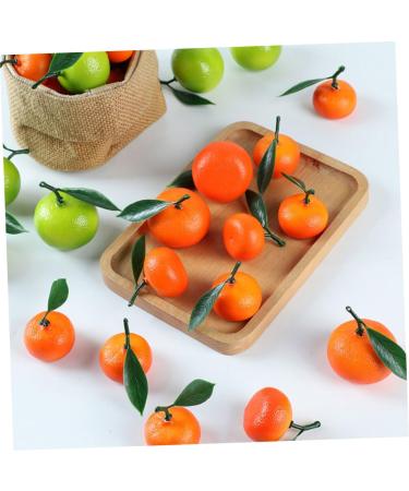 Zerodeko Fake Fruits 10pcs Stand for Decoration Simulation Oranges Ornament Realistic Oranges Artificial Fruit Decor Faux Tangerines Fake Oranges Layout Scene Decor Toy Set Foam Desktop - Buy Online on GoSupps.com