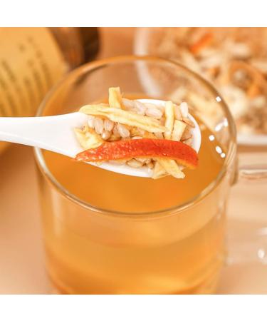 Orange Peel Ginger Rice Tea Herbal Tea Canned Fried Shredded Ginger Rice Tea Health Preserving Flower Tea - Buy Online on GoSupps.com