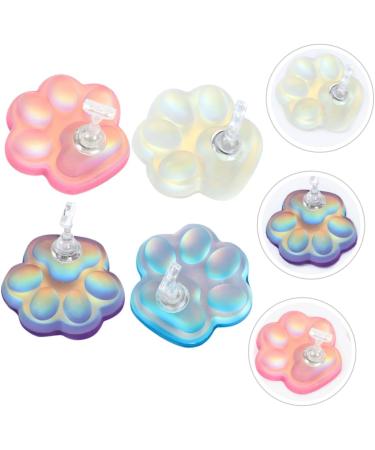 Housoutil 4 Sets nail frame press on nail stand press on nails stand with base exercise rack crystal portable Accessories nail polish press on nails holders display stand suite - Buy Online on GoSupps.com